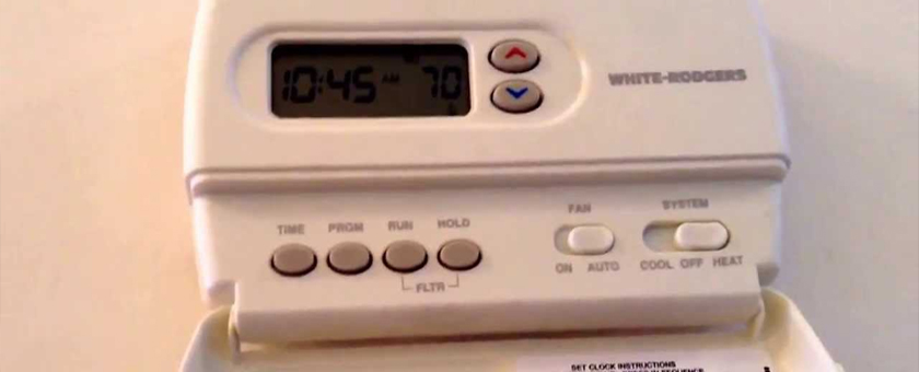 White Rodgers Thermostat Stuck on Hold Here’s the Fix