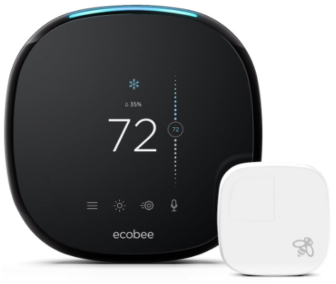 ecobee 4 smart thermostat for google home