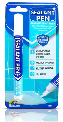 Sealant Pen White - Silicone Caulk Whitener