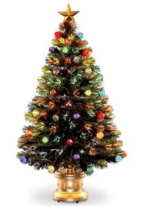 National Tree Fiber Optic Ornament Fireworks Tree (SZOX7-100L-48)